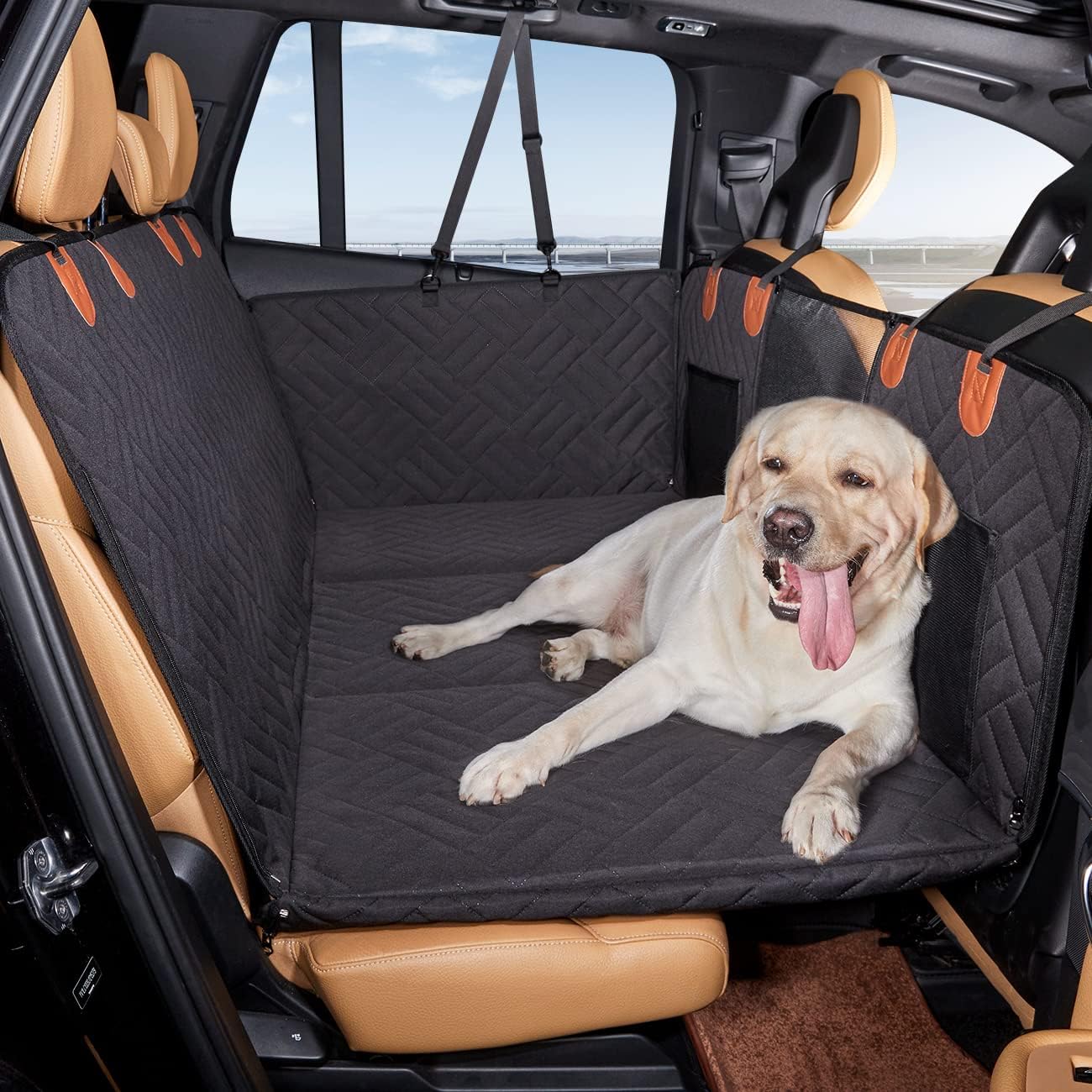 NOREYA™ Back Seat Extender & Dog Car Seat Cover
